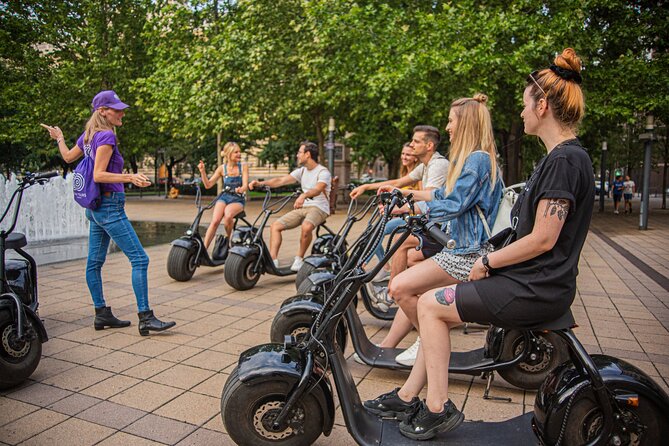 Guided Tours in Budapest on E-Scooter with various routes - Night and sunset option: Citadella panoramas when the city glows