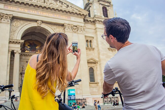 Guided Tours in Budapest on E-Scooter with various routes - Entering the downtown story at Parliament and St. Stephen’s Basilica