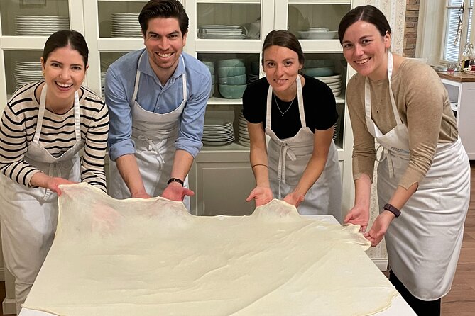 Hungarian Strudel Making Class: Stretch & Fill Two Ways - From Starter Plate to Baking: What the 2.5 Hours Feels Like