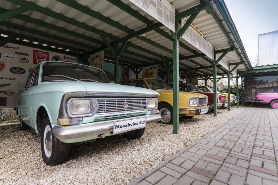 Hungary: Szentendre Retro Design Center Entry Ticket - Vintage East Block Vehicles: Where the Photos Really Happen