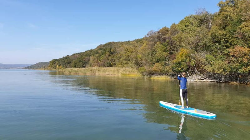 Lake Balaton 3 hour SUP tour - self-guided - Check-in, board choice, and your first minutes on the water