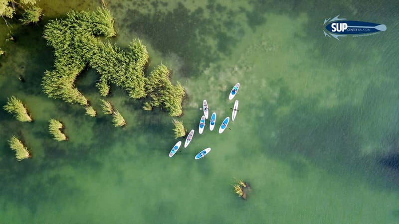 Lake Balaton 3 hour SUP tour - self-guided - Optional swim time, warm weather breaks, and smart pacing
