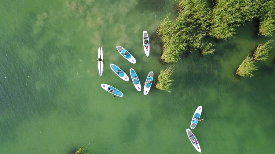 Lake Balaton: Paddle Board Tour of Tihany National Park - Getting suited up: boards for your level, size, and comfort