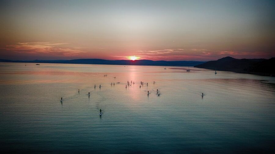Lake Balaton: Sunset SUP Tour along the Tihany National Park - A realistic plan for your evening paddle
