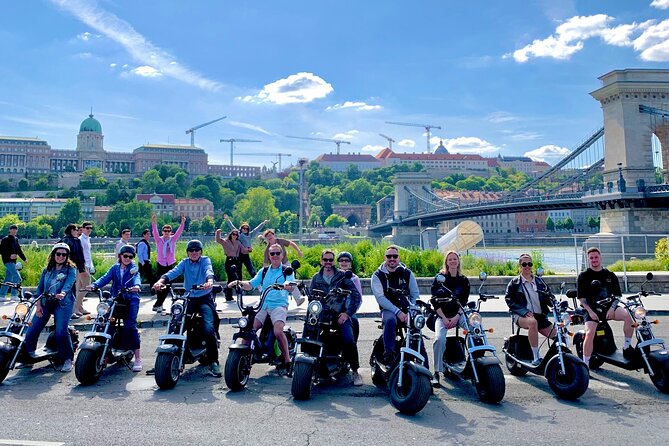 Monster Bike Sightseeing Tour – City Budapest on Electric Rollers - Clark Adam Square: the city geography lesson on wheels