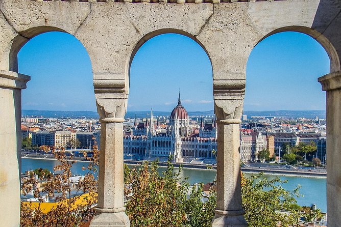 Private 4-hours City Tour of Budapest with private guide and Hotel Pick-up - Stop 2: Hungarian Parliament Building, outside viewing that still teaches