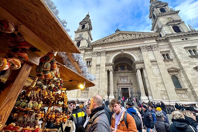 Private Budapest Christmas Market Tour with Chimney Cake & Mulled Wine - St Stephen’s Basilica: the stop with optional paid entry