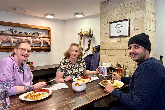 Private Budapest Street Food Tour with Snacks Dessert and Beer - Guide experience matters: what you can hope for from Ferenc, László, Norbert, and Georgi