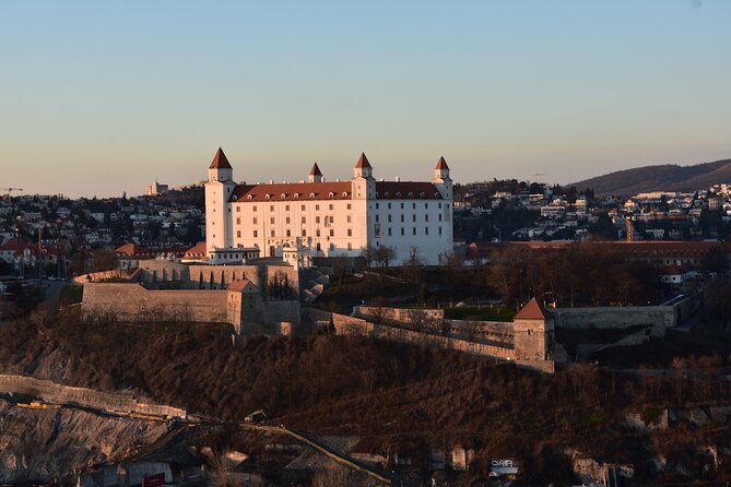 Private day trip from Budapest to Bratislava, Vienna, and back - Bratislava Castle: the one-tower twist and the Crown Tower focus