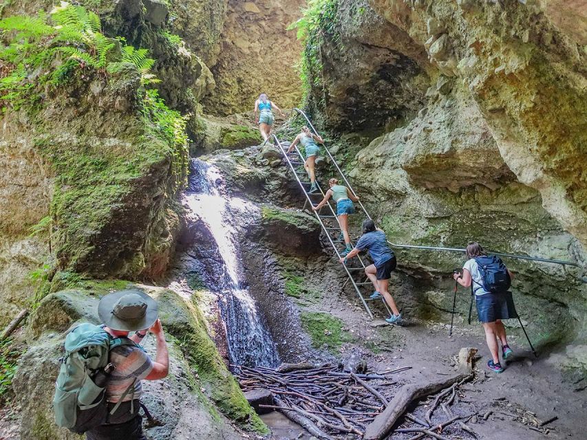 Ram Gorge Hiking Adventure - Inside the Ram gorge: waterfalls, ladders, and stream crossings
