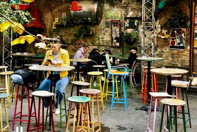 Ruin Pub Walking Tour with a Local Hostess in Budapest - Corvinus Cafe Dohany: first included beer and a social warm-up