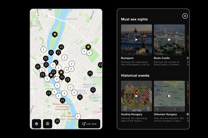 Self Guided Tour In Budapest With 100 Captivating Audio Stories - Price and value: $3.62 for 1 to 8 hours of listening