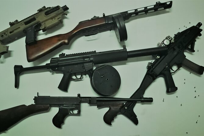 Shooting package 70 - Choosing your guns: Revolvers, pistols, rifles, and submachine guns