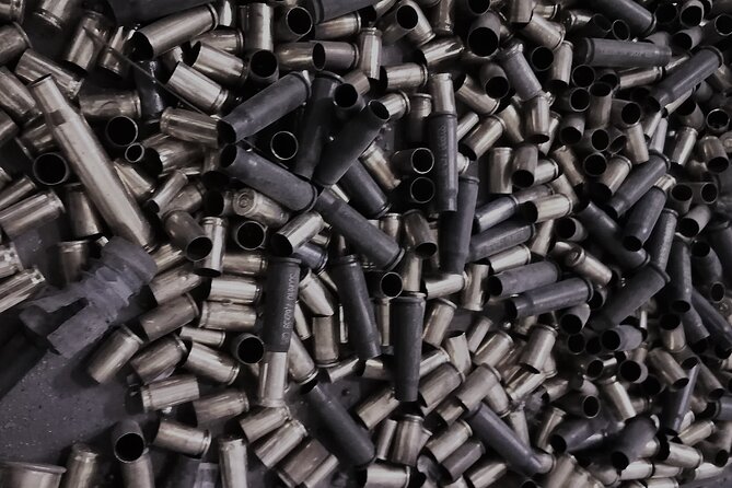 Shooting package 70 - What you might take home: targets and empty shells