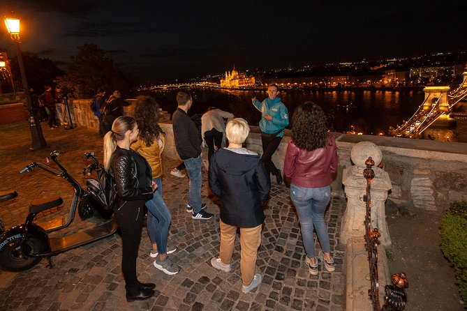 Small-Group Night Tour in Budapest on MonsteRoller e-Scooters - The itinerary, stop by stop, and what to expect at night