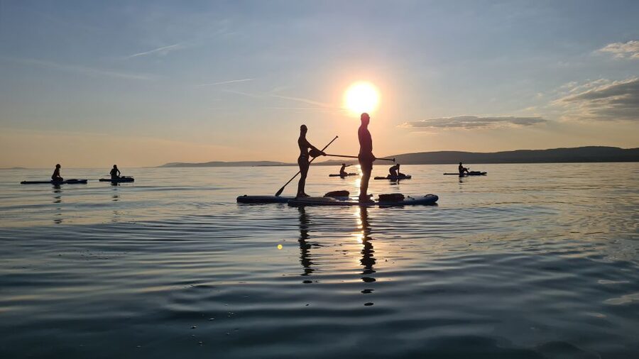Tihany: SUP Course and Tour at Lake Balaton - Equipment sizing: picking the right SUP board and paddle